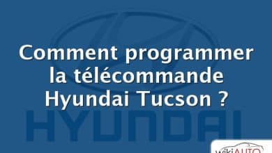 Comment programmer la télécommande Hyundai Tucson ?