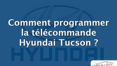 Comment programmer la télécommande Hyundai Tucson ?