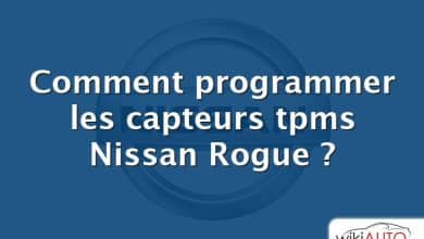 Comment programmer les capteurs tpms Nissan Rogue ?