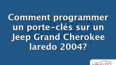 Comment programmer un porte-clés sur un Jeep Grand Cherokee laredo 2004?