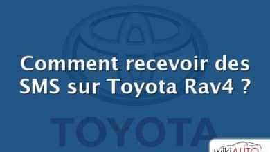 Comment recevoir des SMS sur Toyota Rav4 ?