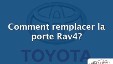 Comment remplacer la porte Rav4?