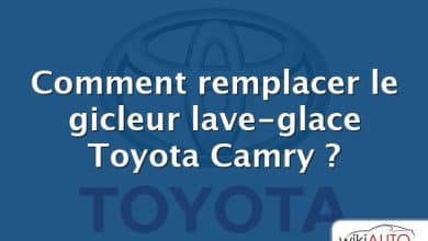 Comment remplacer le gicleur lave-glace Toyota Camry ?