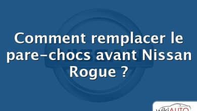 Comment remplacer le pare-chocs avant Nissan Rogue ?