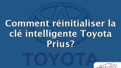 Comment réinitialiser la clé intelligente Toyota Prius?