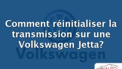 Comment réinitialiser la transmission sur une Volkswagen Jetta?