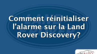 Comment réinitialiser l’alarme sur la Land Rover Discovery?