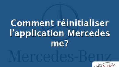 Comment réinitialiser l’application Mercedes me?