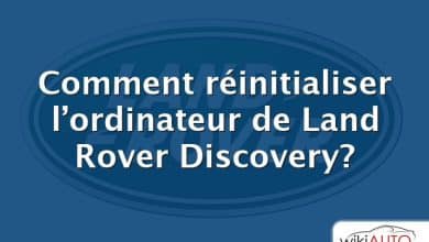 Comment réinitialiser l’ordinateur de Land Rover Discovery?