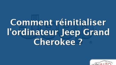 Comment réinitialiser l’ordinateur Jeep Grand Cherokee ?