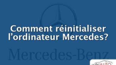 Comment réinitialiser l’ordinateur Mercedes?