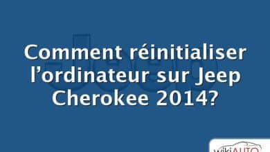 Comment réinitialiser l’ordinateur sur Jeep Cherokee 2014?