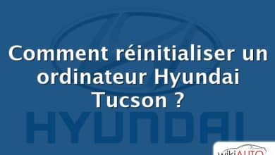 Comment réinitialiser un ordinateur Hyundai Tucson ?