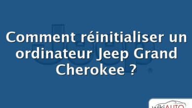 Comment réinitialiser un ordinateur Jeep Grand Cherokee ?