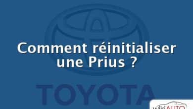 Comment réinitialiser une Prius ?