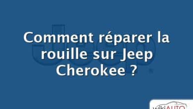 Comment réparer la rouille sur Jeep Cherokee ?