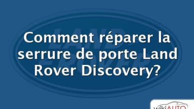 Comment réparer la serrure de porte Land Rover Discovery?