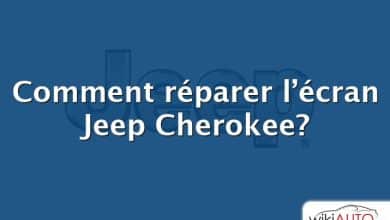 Comment réparer l’écran Jeep Cherokee?