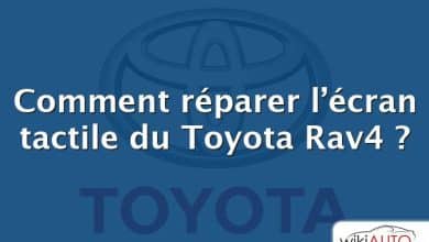 Comment réparer l’écran tactile du Toyota Rav4 ?