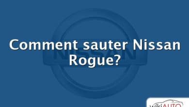 Comment sauter Nissan Rogue?