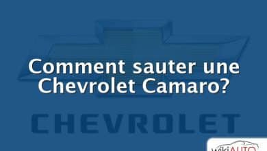 Comment sauter une Chevrolet Camaro?