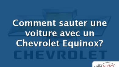 Comment sauter une voiture avec un Chevrolet Equinox?