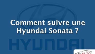 Comment suivre une Hyundai Sonata ?