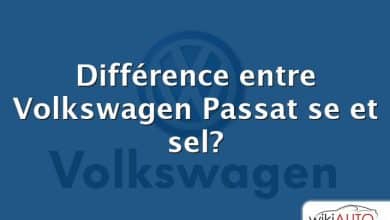 Différence entre Volkswagen Passat se et sel?