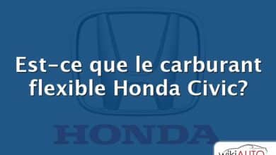 Est-ce que le carburant flexible Honda Civic?