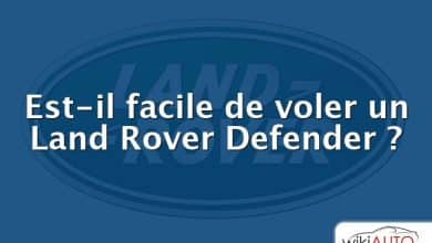 Est-il facile de voler un Land Rover Defender ?