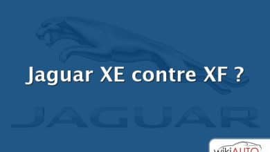 Jaguar XE contre XF ?