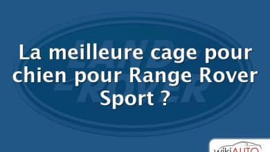 La meilleure cage pour chien pour Range Rover Sport ?