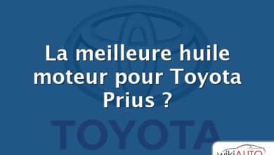 La meilleure huile moteur pour Toyota Prius ?