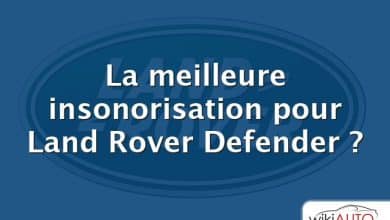 La meilleure insonorisation pour Land Rover Defender ?