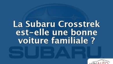La Subaru Crosstrek est-elle une bonne voiture familiale ?