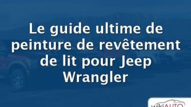 Le guide ultime de peinture de revêtement de lit pour Jeep Wrangler