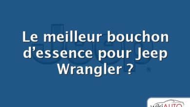 Le meilleur bouchon d’essence pour Jeep Wrangler ?