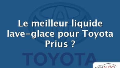 Le meilleur liquide lave-glace pour Toyota Prius ?