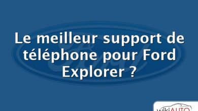 Le meilleur support de téléphone pour Ford Explorer ?