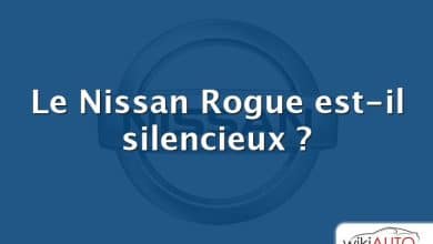 Le Nissan Rogue est-il silencieux ?
