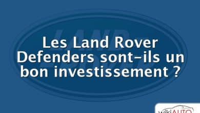 Les Land Rover Defenders sont-ils un bon investissement ?