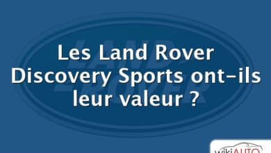 Les Land Rover Discovery Sports ont-ils leur valeur ?
