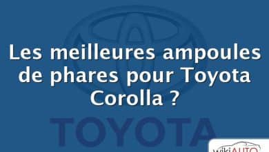 Les meilleures ampoules de phares pour Toyota Corolla ?