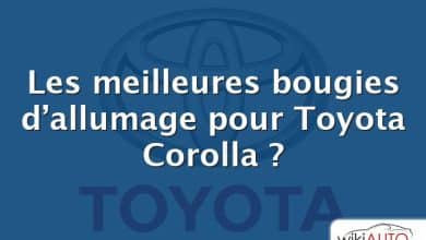 Les meilleures bougies d’allumage pour Toyota Corolla ?