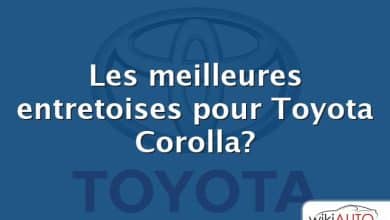 Les meilleures entretoises pour Toyota Corolla?