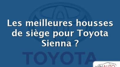Les meilleures housses de siège pour Toyota Sienna ?