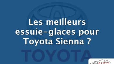 Les meilleurs essuie-glaces pour Toyota Sienna ?