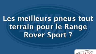 Les meilleurs pneus tout terrain pour le Range Rover Sport ?