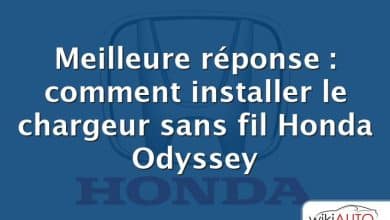 Meilleure réponse : comment installer le chargeur sans fil Honda Odyssey