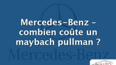 Mercedes-Benz – combien coûte un maybach pullman ?